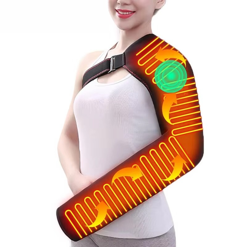 Wrist Wraps - Длинный массажный бандаж с подогревом для