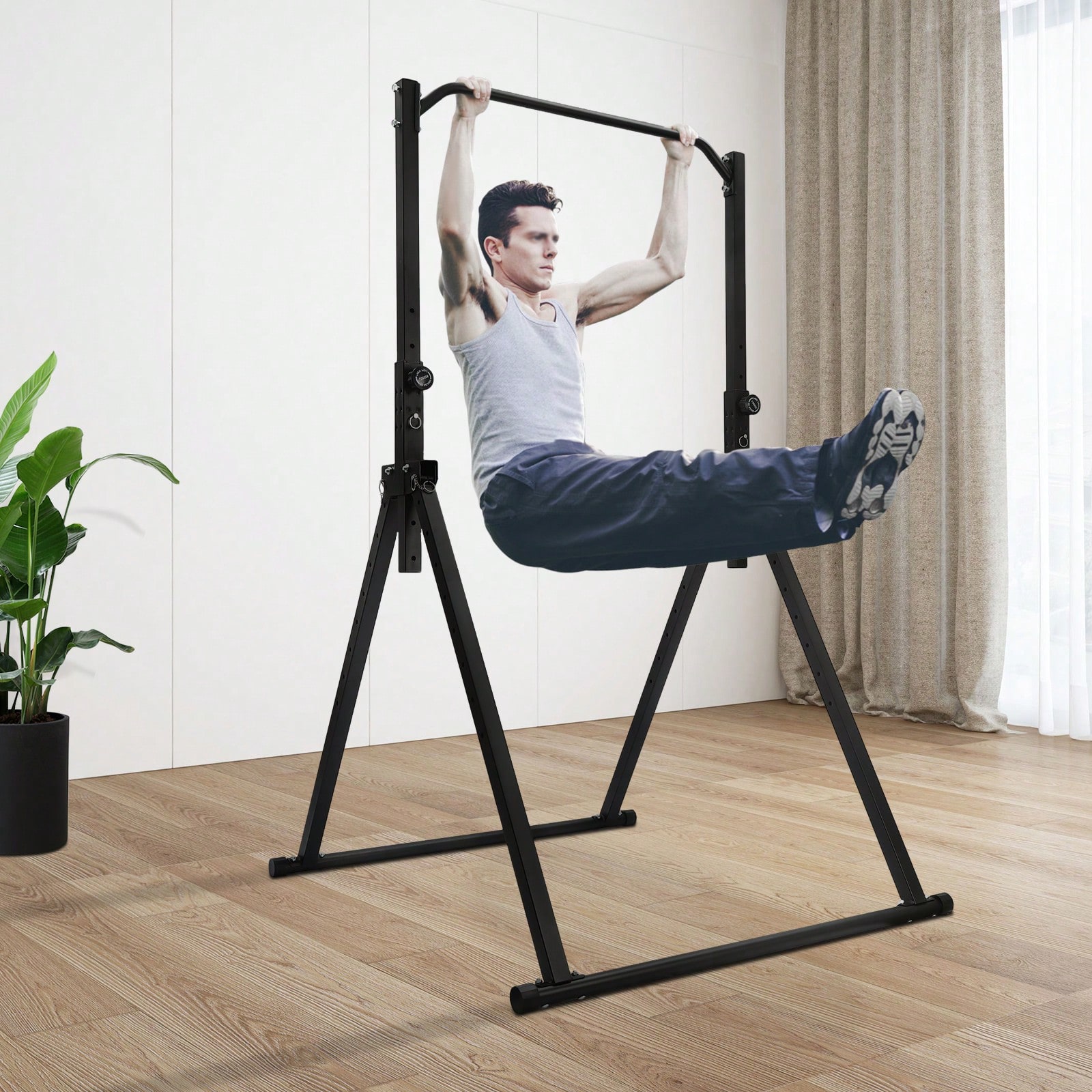 Треугольная турникетная стойка – обзор и цена Pull Up Bar